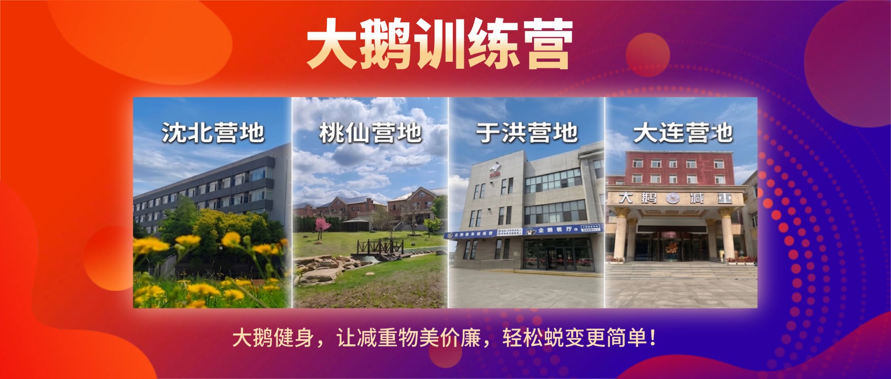 大鹅训练营,辽宁大鹅减肥训练营,沈阳大鹅封闭式减肥训练营,沈北减重训练营,大连减脂训练营,全封闭减重基地,短期瘦身训练营,青少年减脂训练营,成人封闭式减肥,东北减肥训练营哪家好,沈阳减脂住宿训练营,假期减重训练营